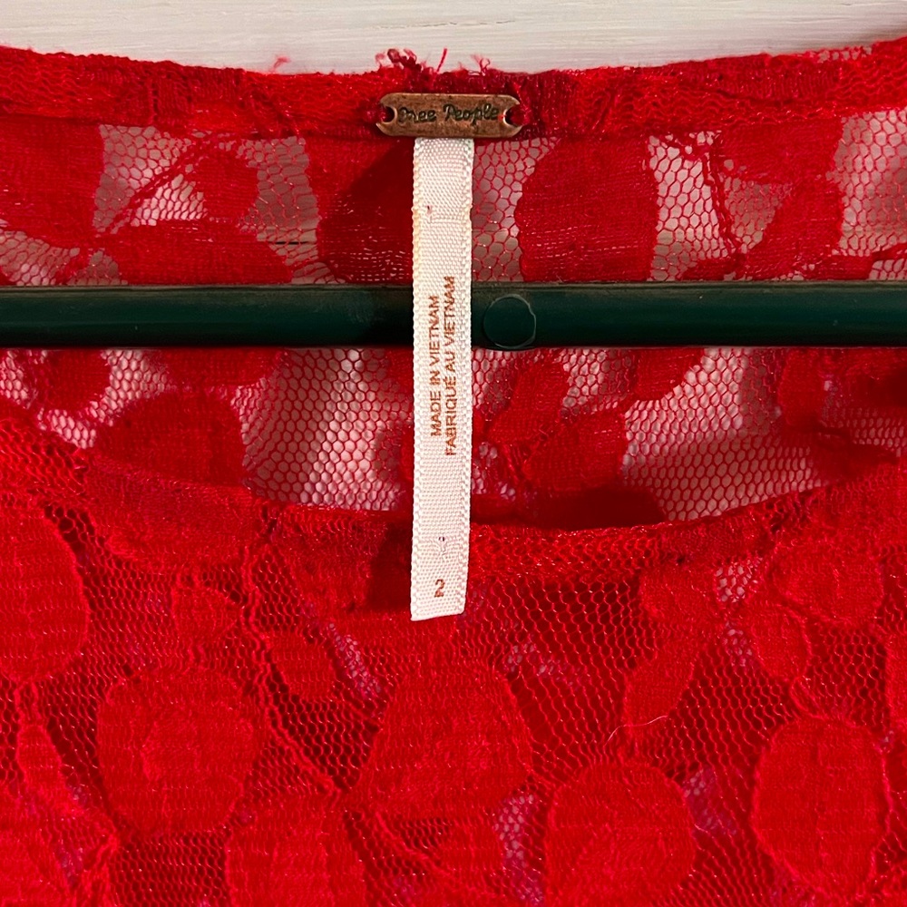 Free People Boho Lace Dress - Picture 4 of 9